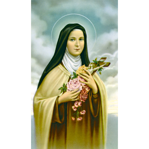 St. Therese Prayer Card | Gannon's Prayer Card Co.